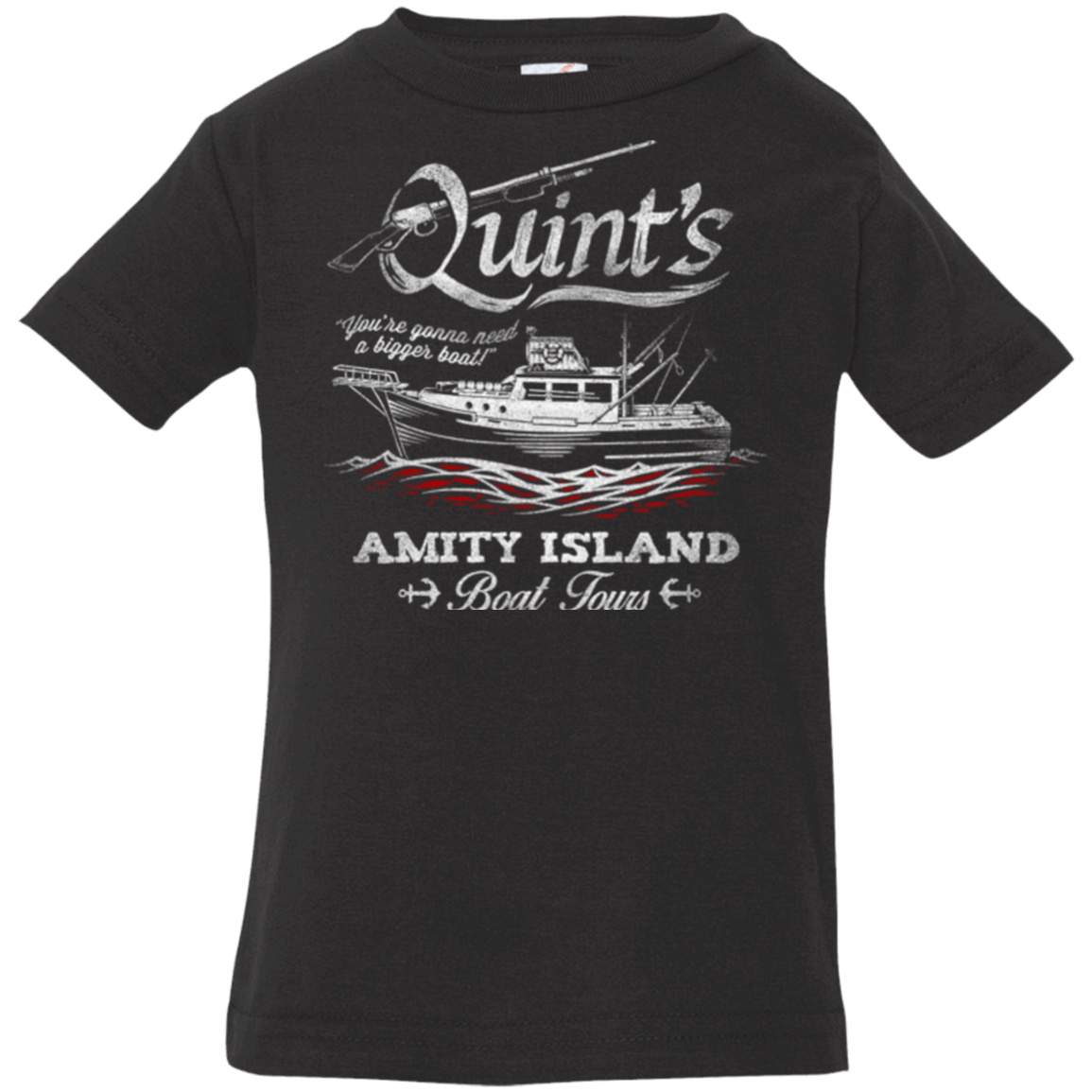 T-Shirts Black / 6 Months Quints Boat Tours Infant Premium T-Shirt