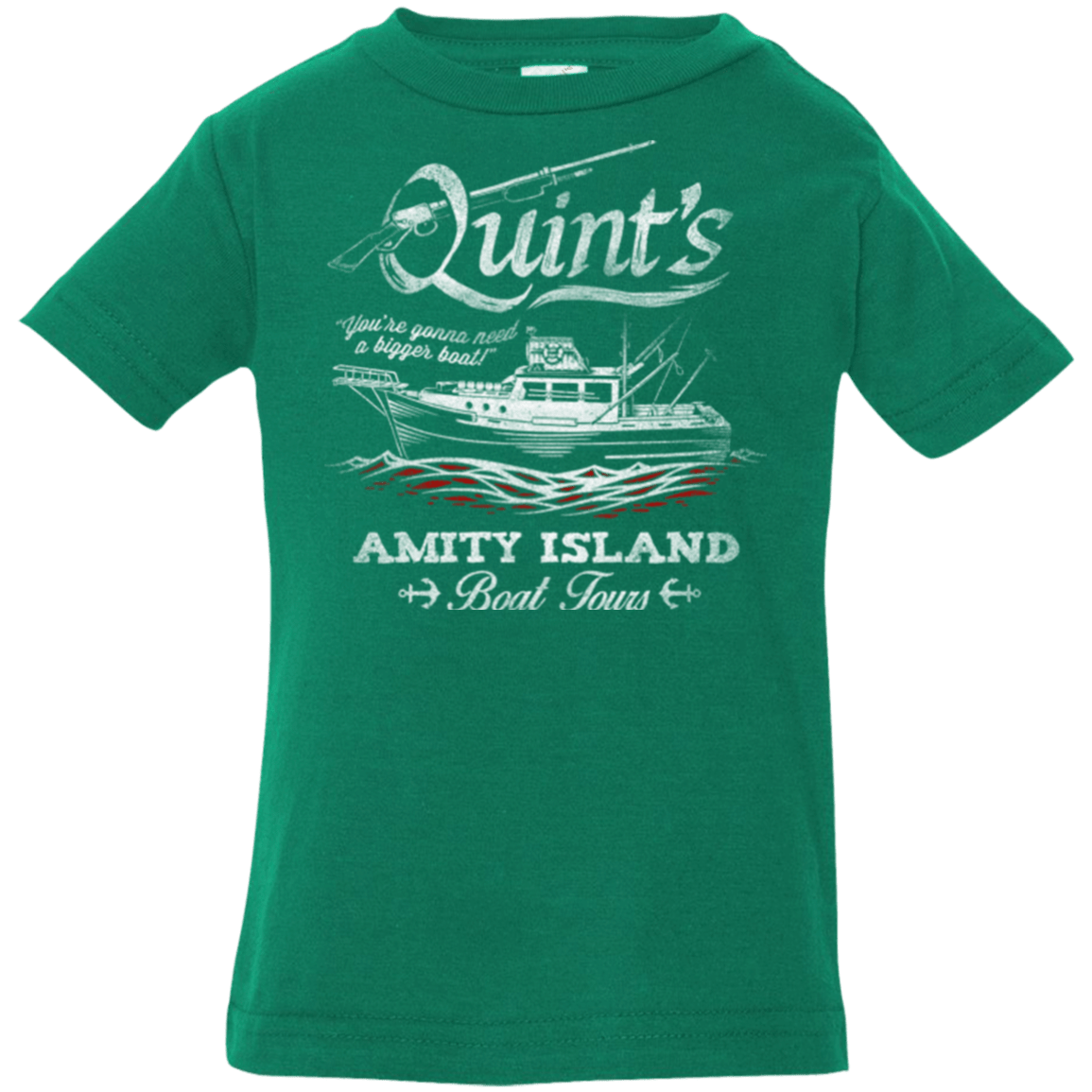 T-Shirts Kelly / 6 Months Quints Boat Tours Infant Premium T-Shirt