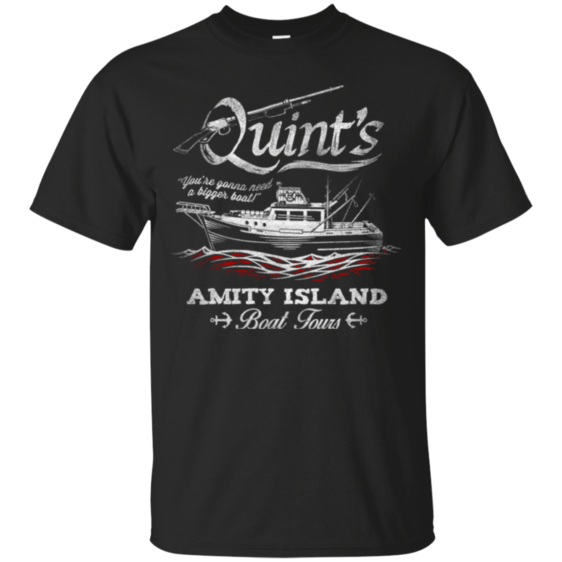 T-Shirts Black / Small Quints Boat Tours T-Shirt