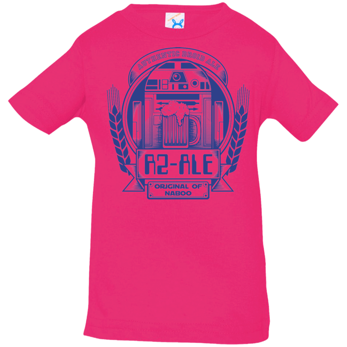 T-Shirts Hot Pink / 6 Months R2 Ale Infant Premium T-Shirt