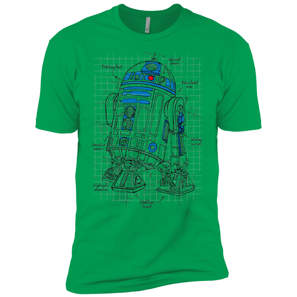 R2D2 Plan Boys Premium T-Shirt