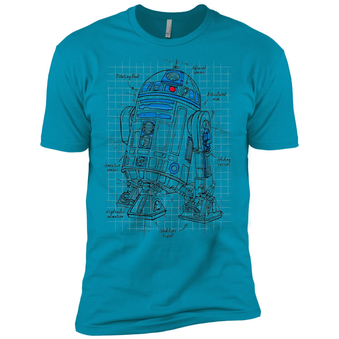 R2D2 Plan Boys Premium T-Shirt