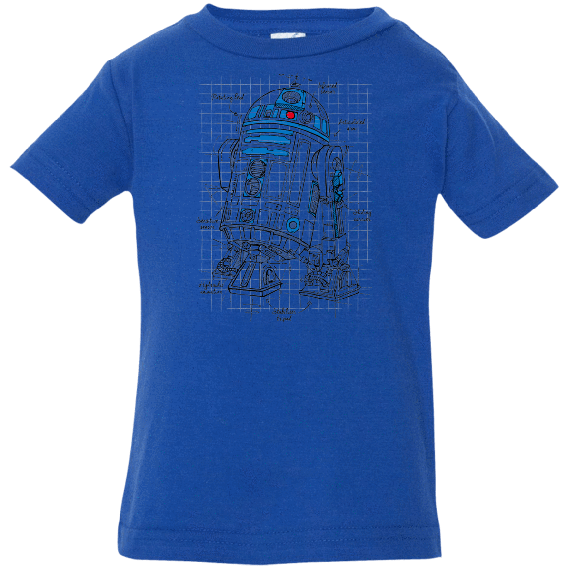 T-Shirts Royal / 6 Months R2D2 Plan Infant Premium T-Shirt