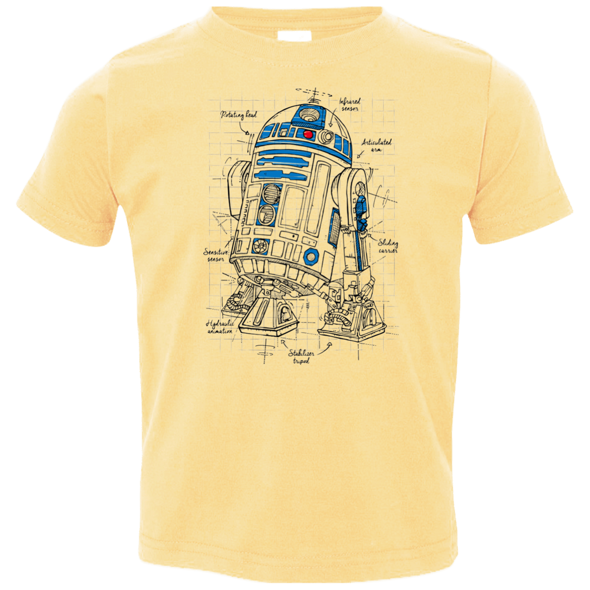 R2D2 Plan Toddler Premium T-Shirt