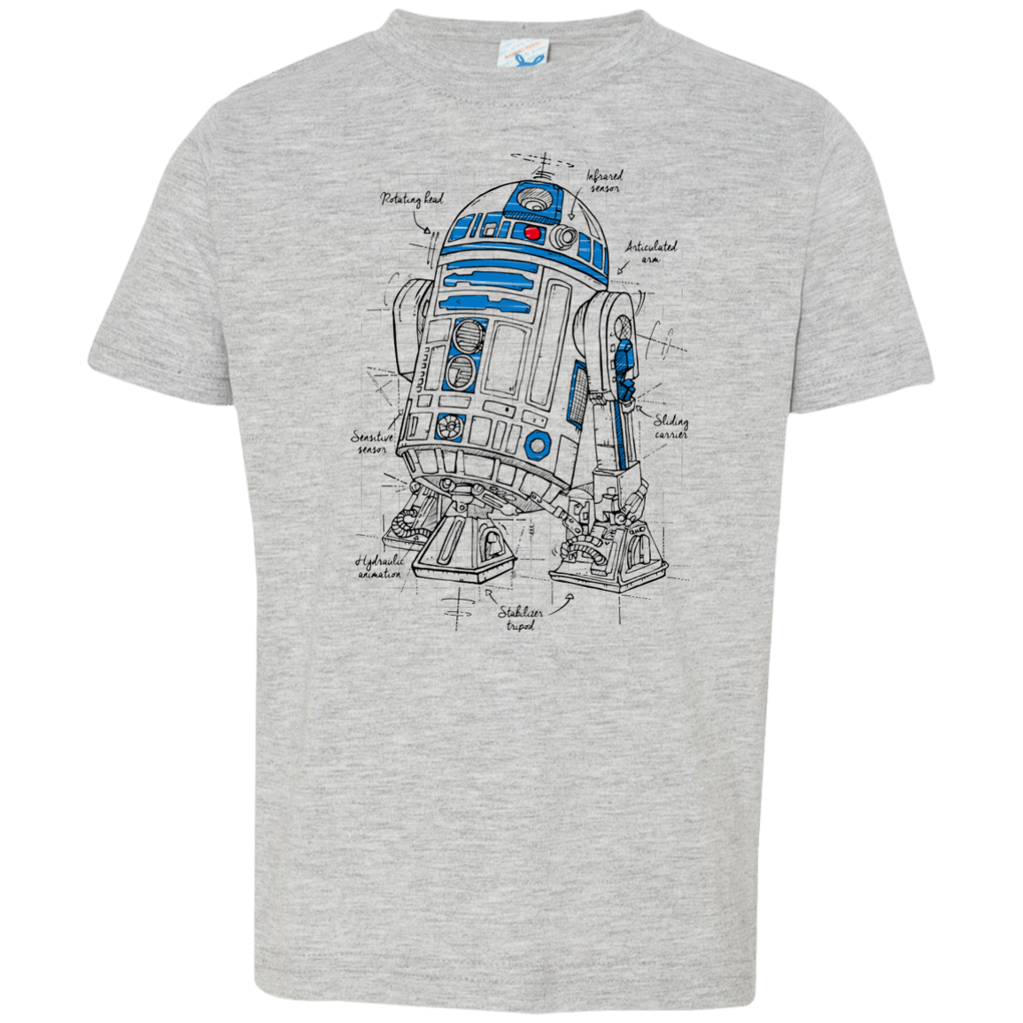 R2D2 Plan Toddler Premium T-Shirt