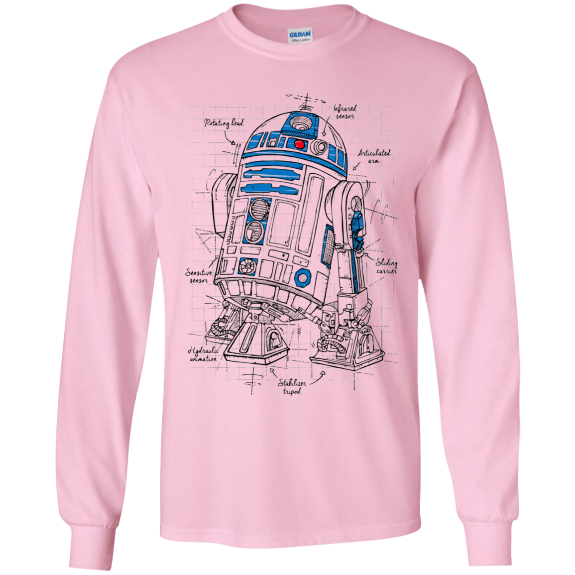 R2D2 Plan Youth Long Sleeve T-Shirt