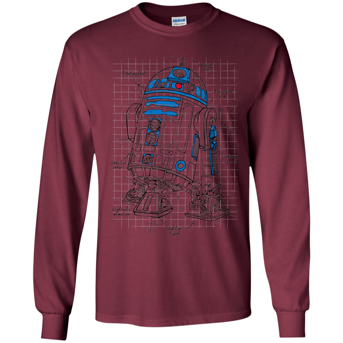 R2D2 Plan Youth Long Sleeve T-Shirt