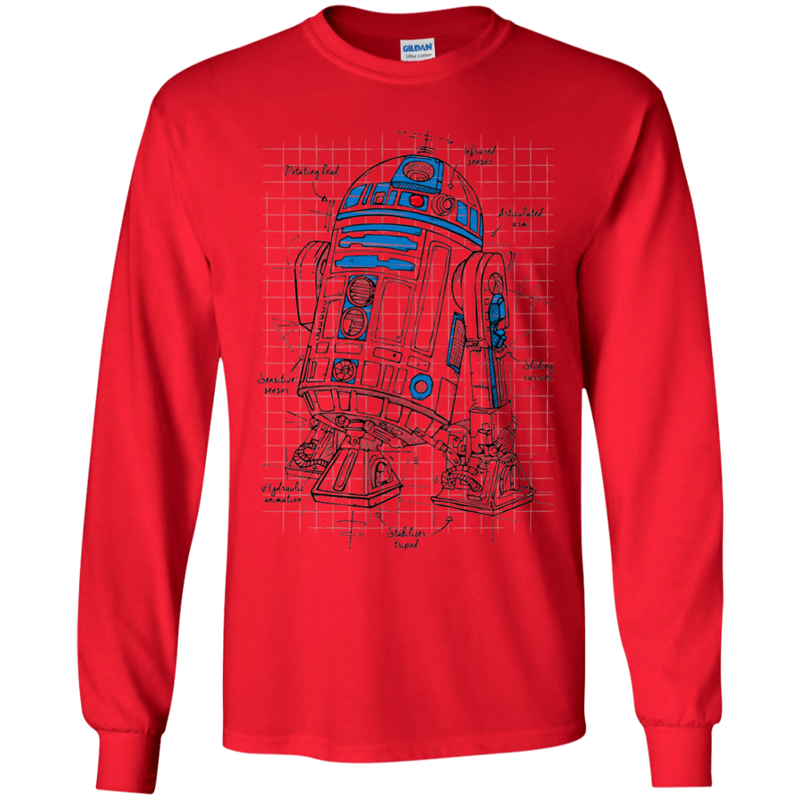 R2D2 Plan Youth Long Sleeve T-Shirt