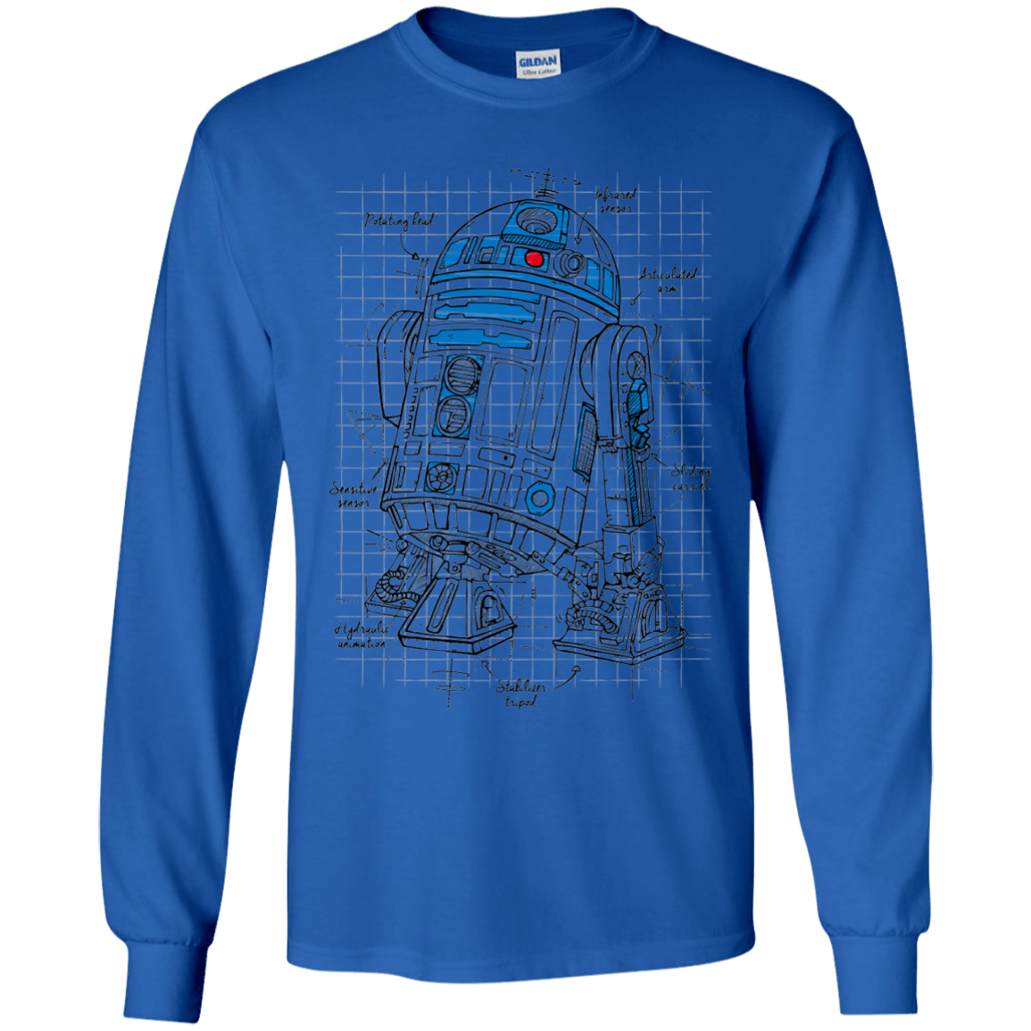 R2D2 Plan Youth Long Sleeve T-Shirt