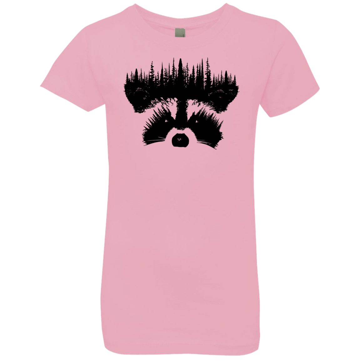 T-Shirts Light Pink / YXS Raccoon Eyes Girls Premium T-Shirt