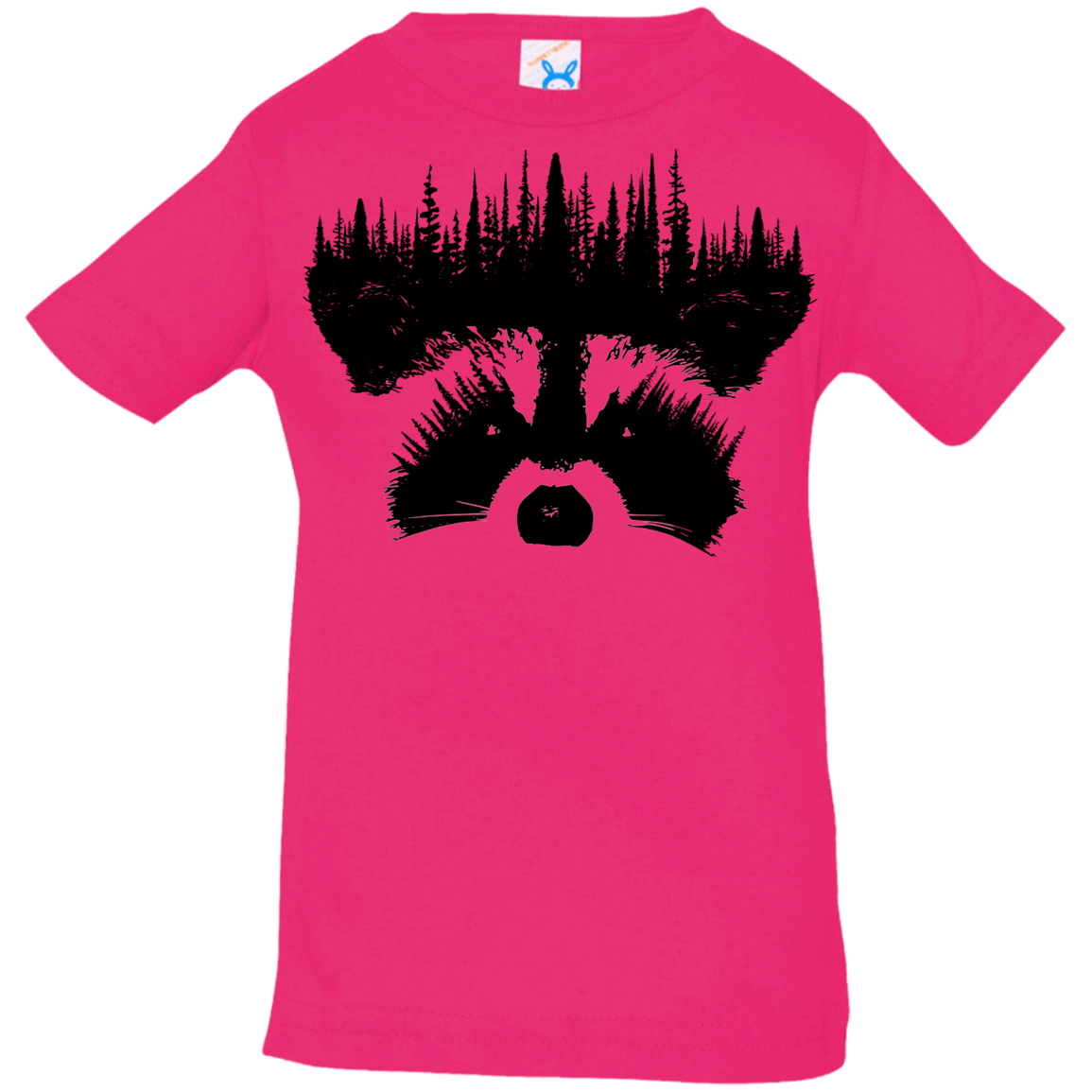 T-Shirts Hot Pink / 6 Months Raccoon Eyes Infant Premium T-Shirt