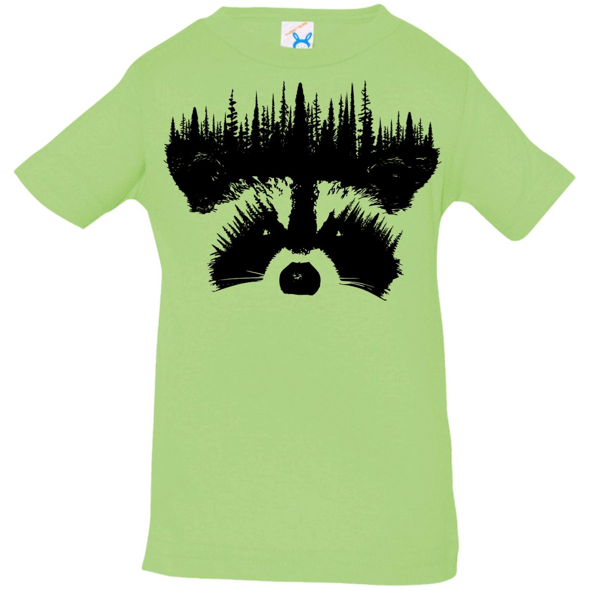 T-Shirts Key Lime / 6 Months Raccoon Eyes Infant Premium T-Shirt