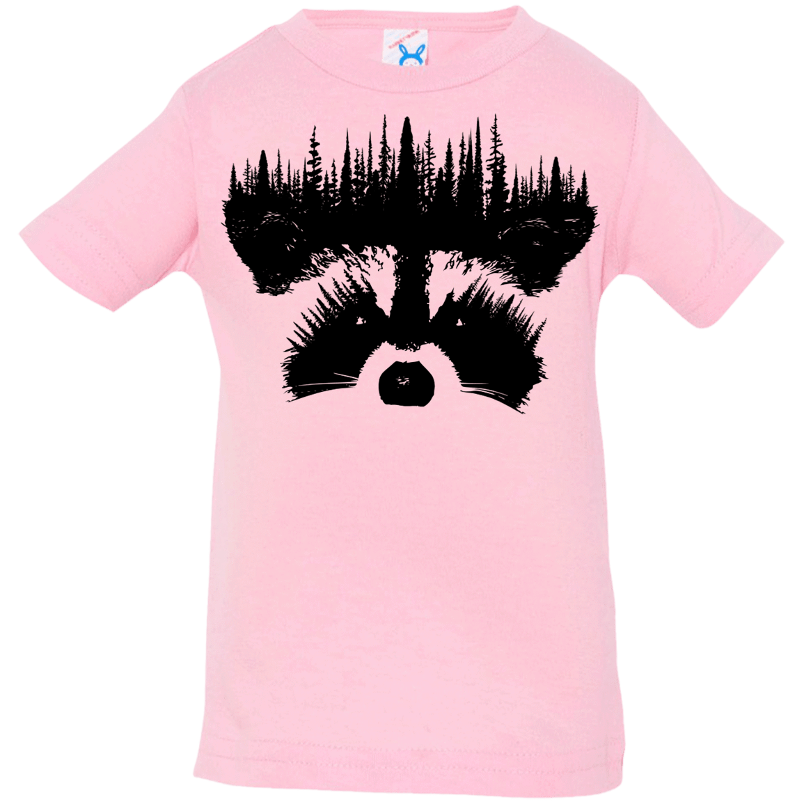 T-Shirts Pink / 6 Months Raccoon Eyes Infant Premium T-Shirt