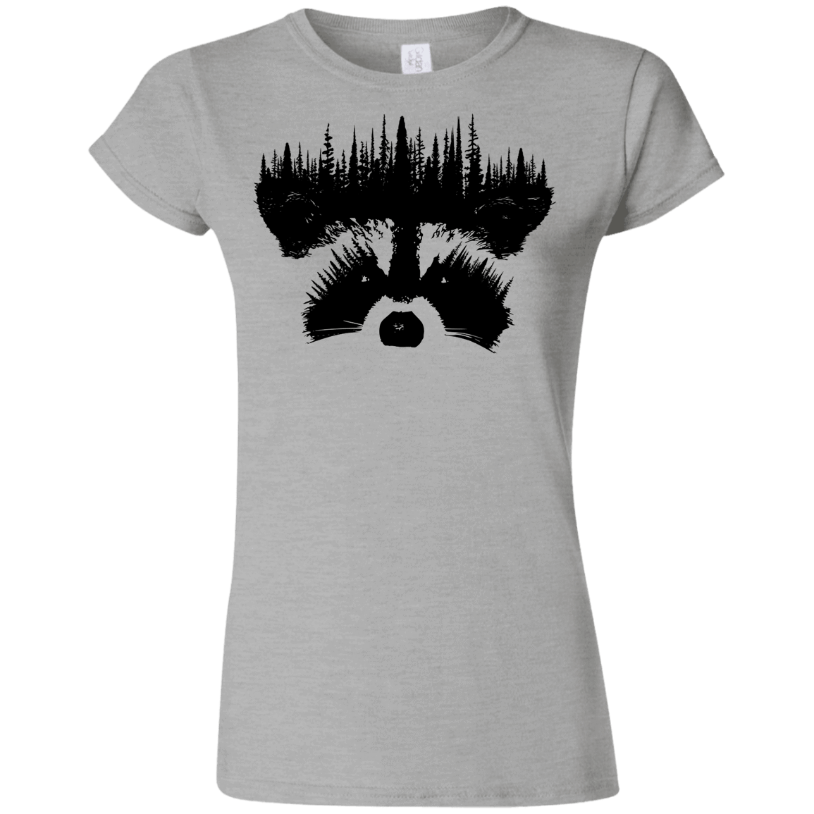 T-Shirts Sport Grey / S Raccoon Eyes Junior Slimmer-Fit T-Shirt