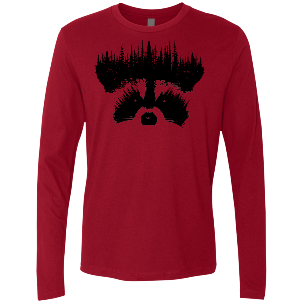 Raccoon Eyes Men's Premium Long Sleeve
