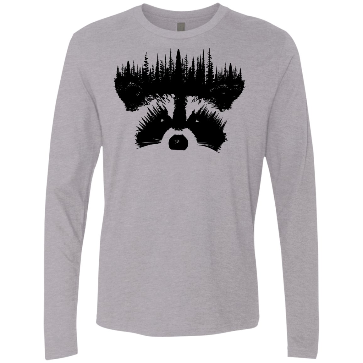 Raccoon Eyes Men's Premium Long Sleeve