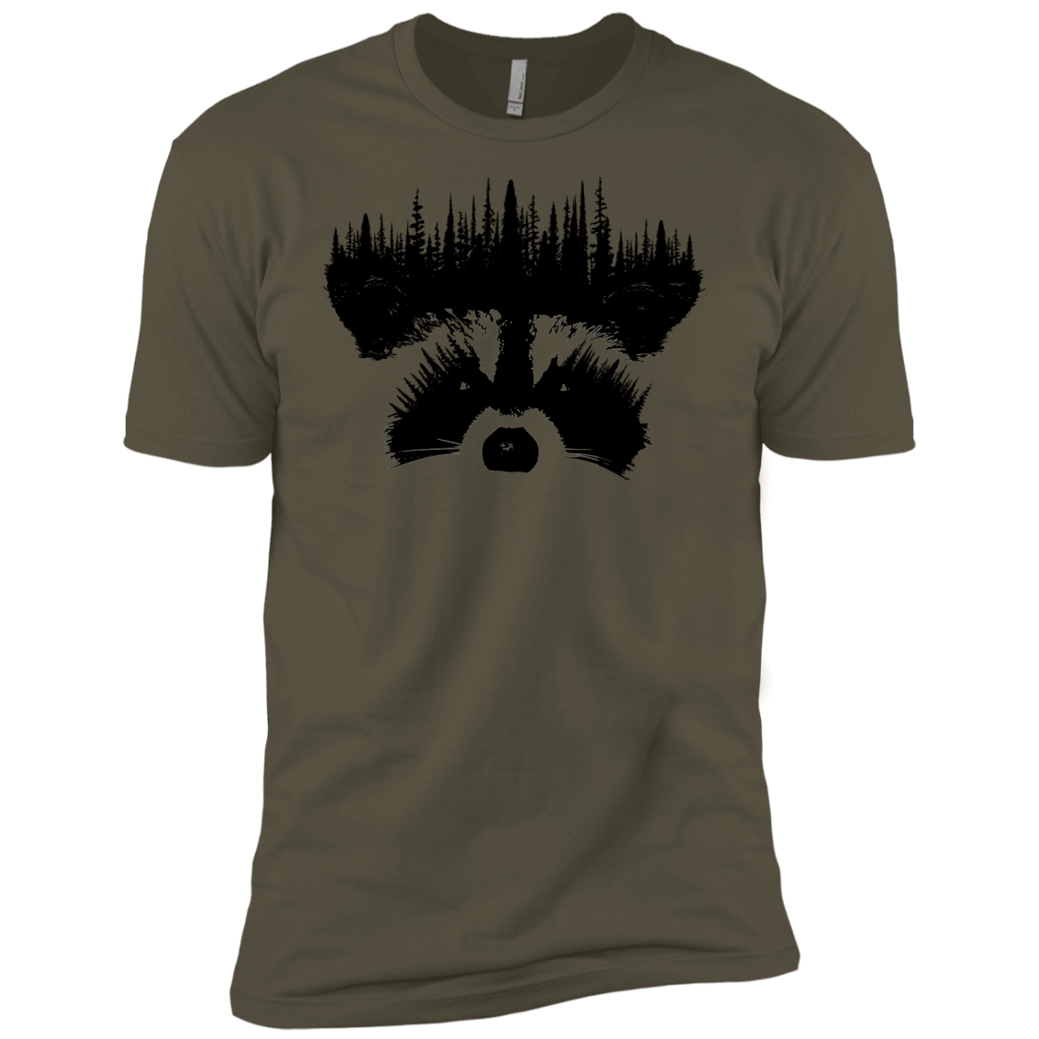 Raccoon Eyes Men's Premium T-Shirt