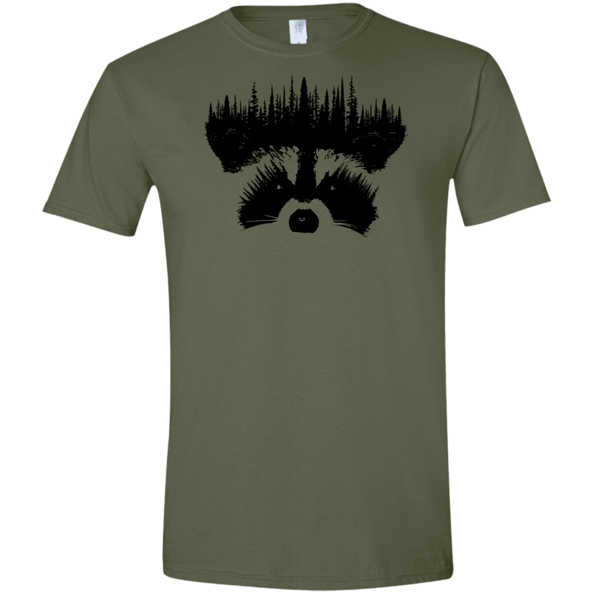 Raccoon Eyes Men's Semi-Fitted Softstyle