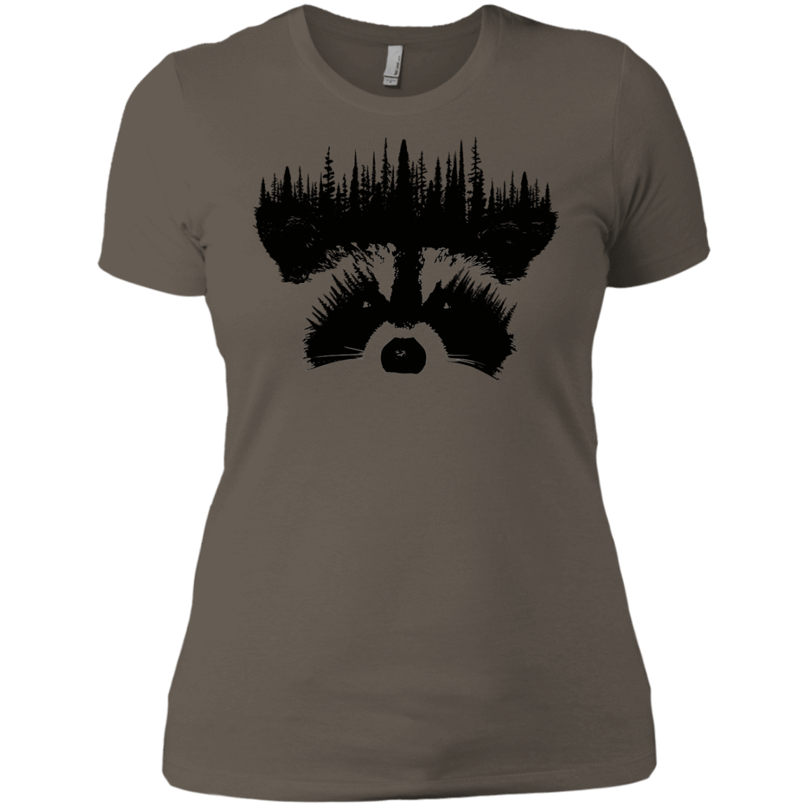 T-Shirts Warm Grey / X-Small Raccoon Eyes Women's Premium T-Shirt