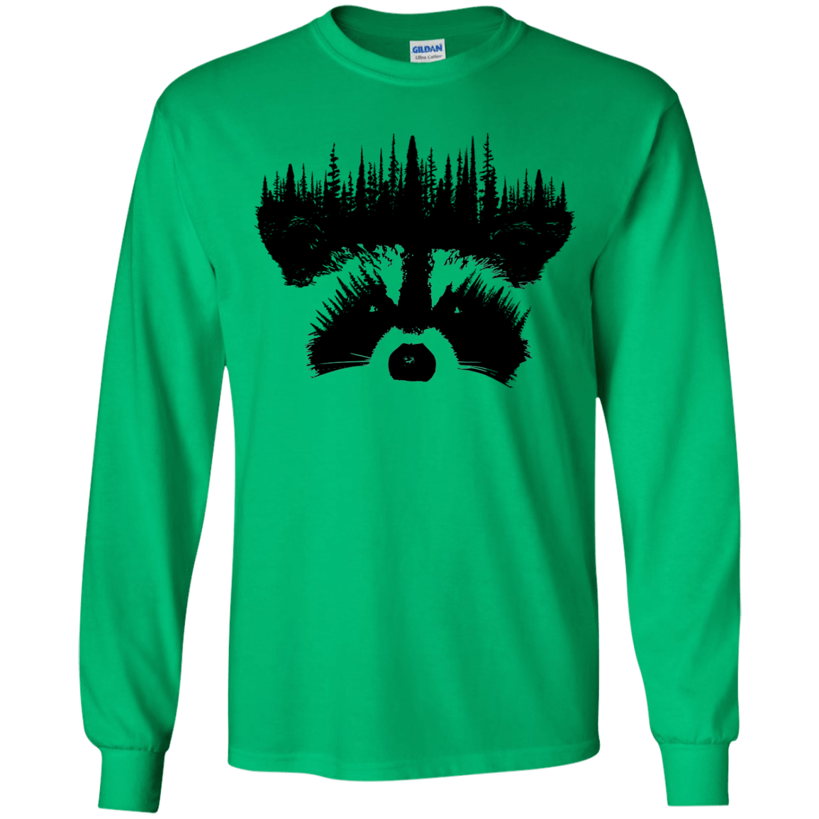 Raccoon Eyes Youth Long Sleeve T-Shirt