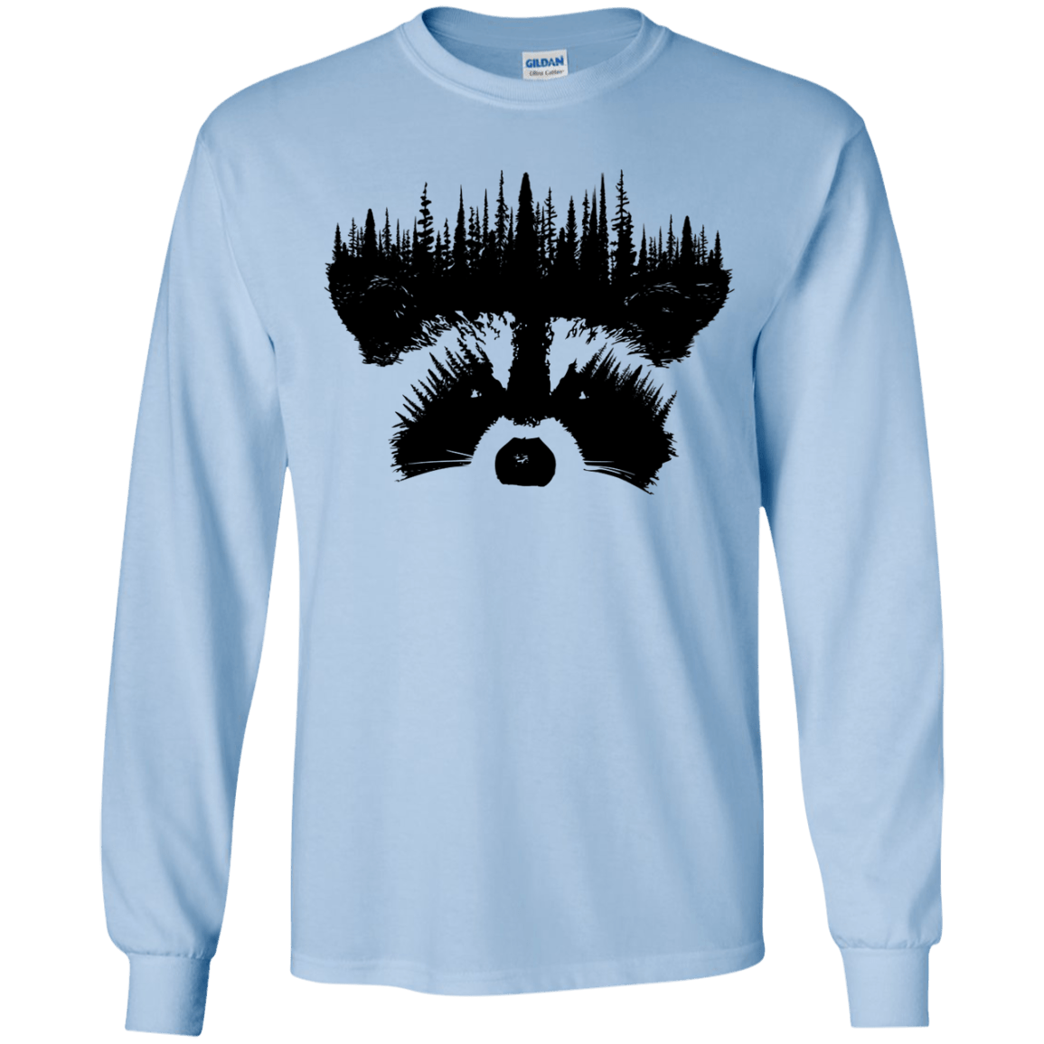 Raccoon Eyes Youth Long Sleeve T-Shirt