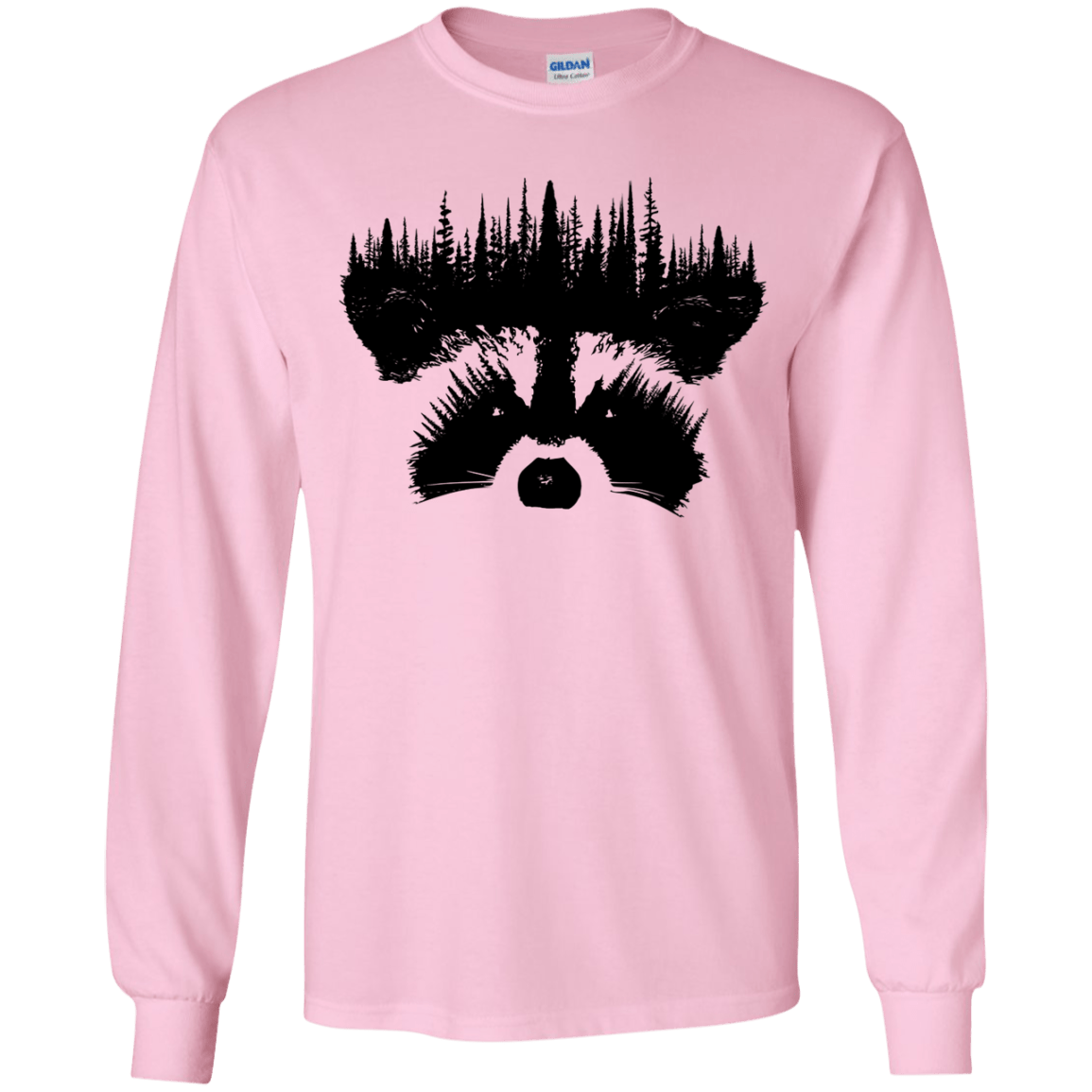 Raccoon Eyes Youth Long Sleeve T-Shirt