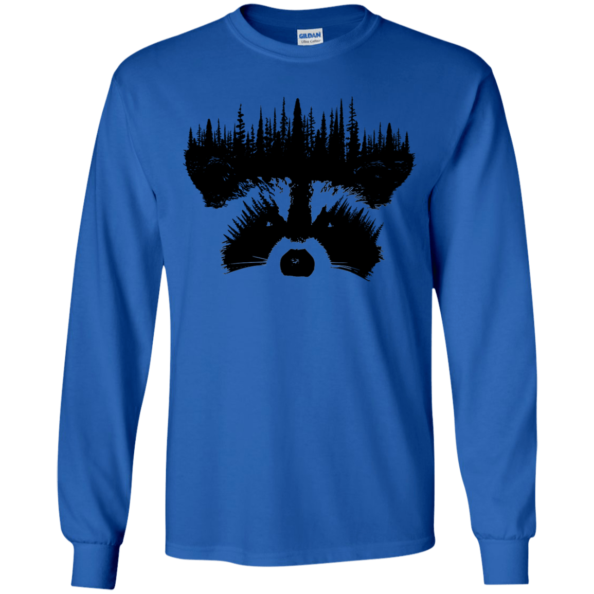 Raccoon Eyes Youth Long Sleeve T-Shirt