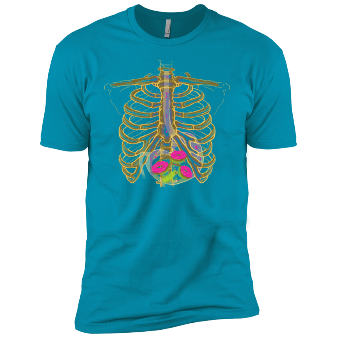 T-Shirts Turquoise / YXS Radioactive Donuts Boys Premium T-Shirt