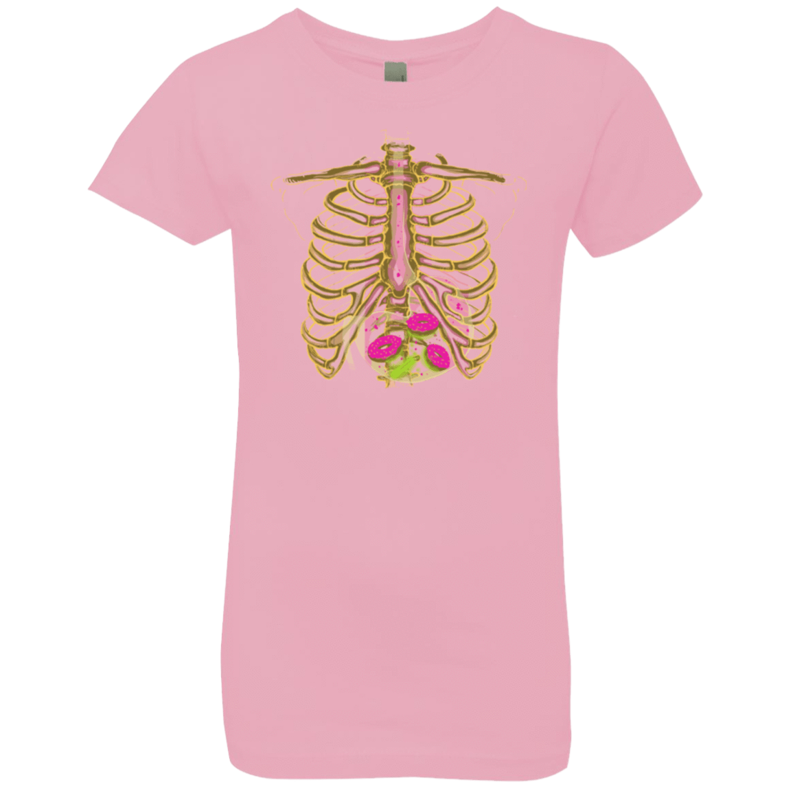 T-Shirts Light Pink / YXS Radioactive Donuts Girls Premium T-Shirt