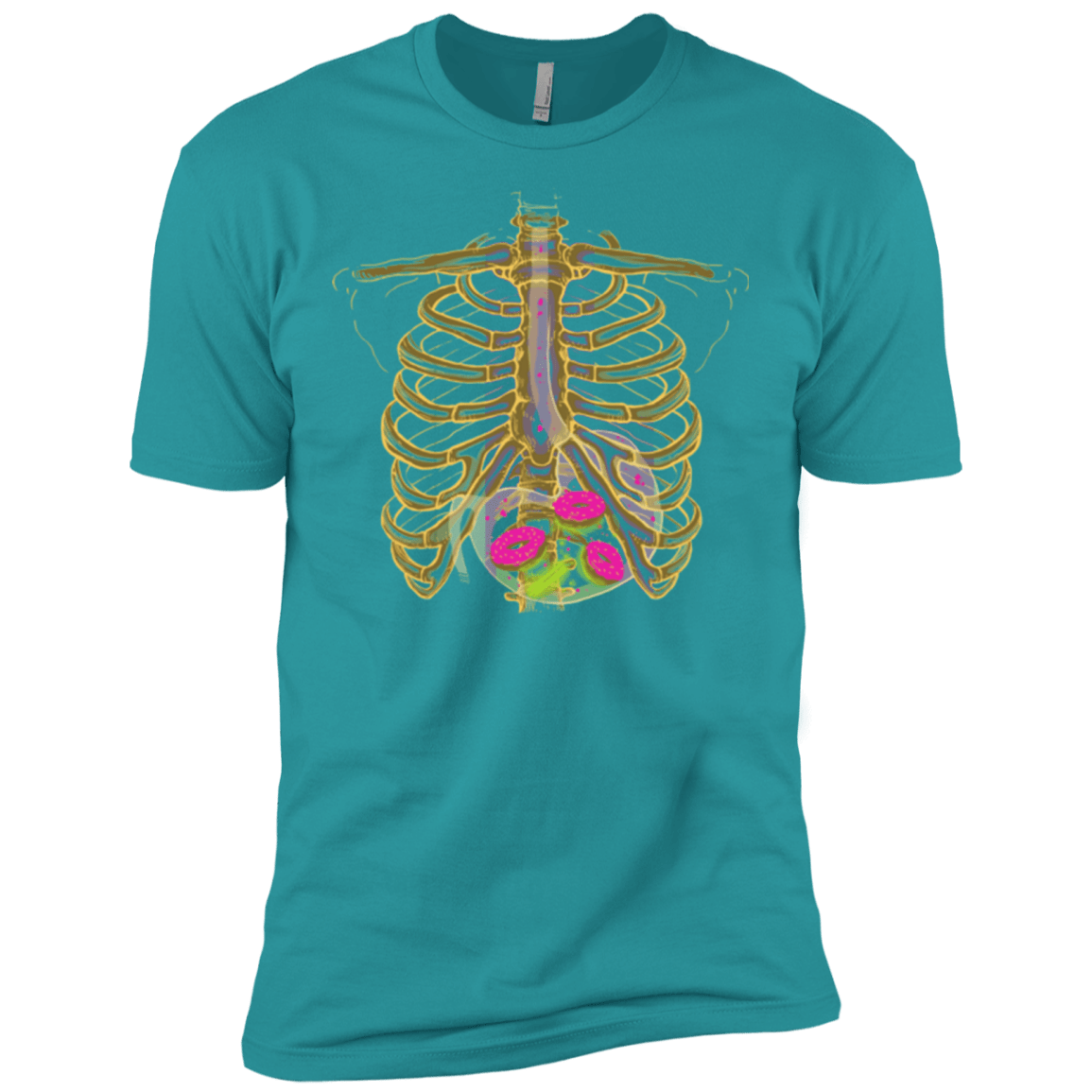 T-Shirts Tahiti Blue / X-Small Radioactive Donuts Men's Premium T-Shirt