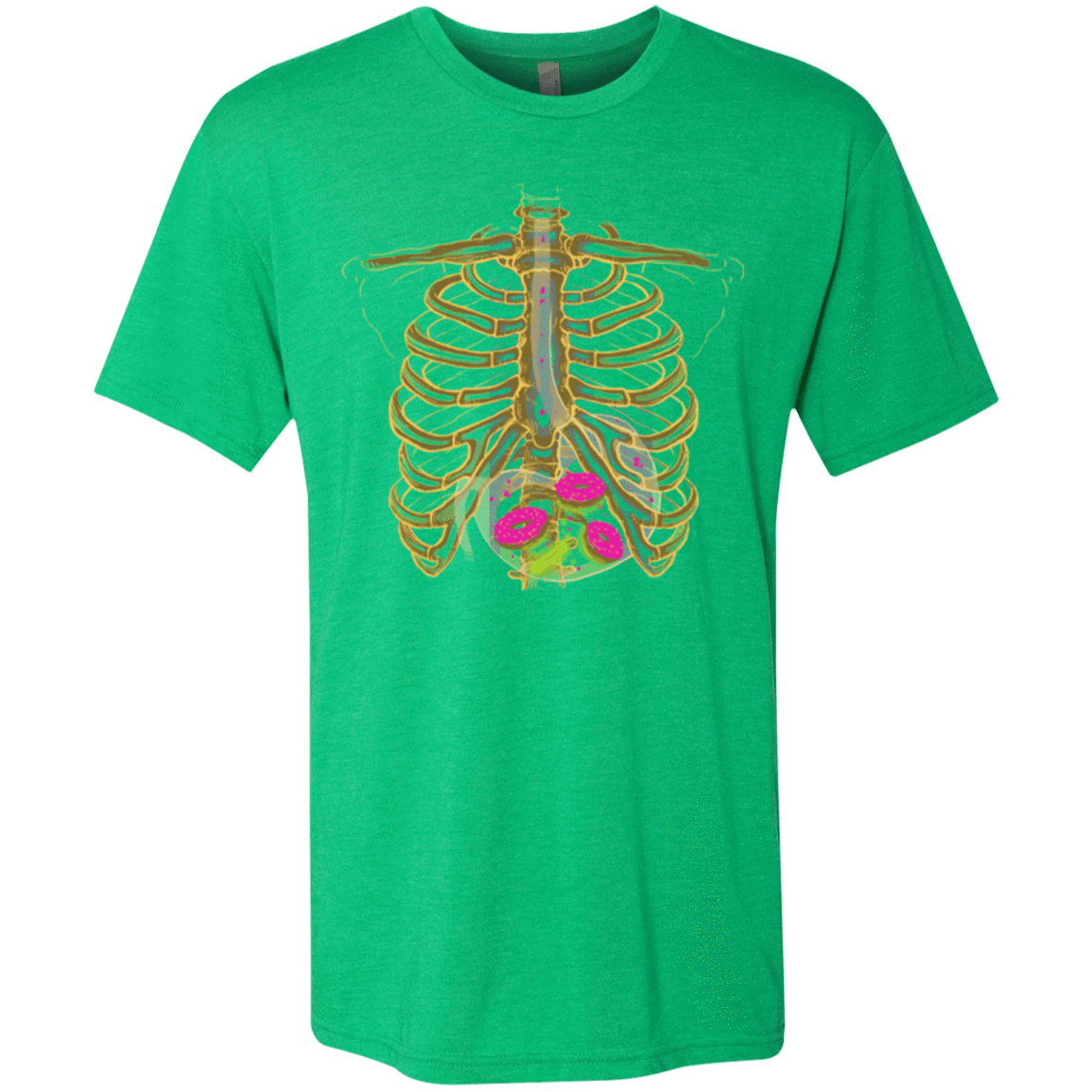 T-Shirts Envy / Small Radioactive Donuts Men's Triblend T-Shirt