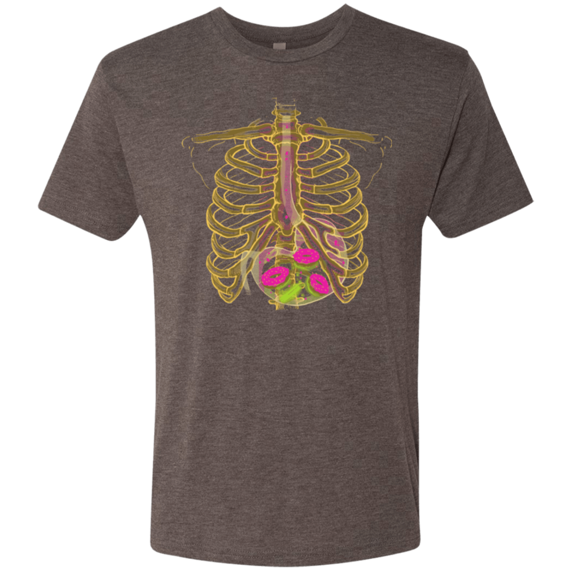 T-Shirts Macchiato / Small Radioactive Donuts Men's Triblend T-Shirt