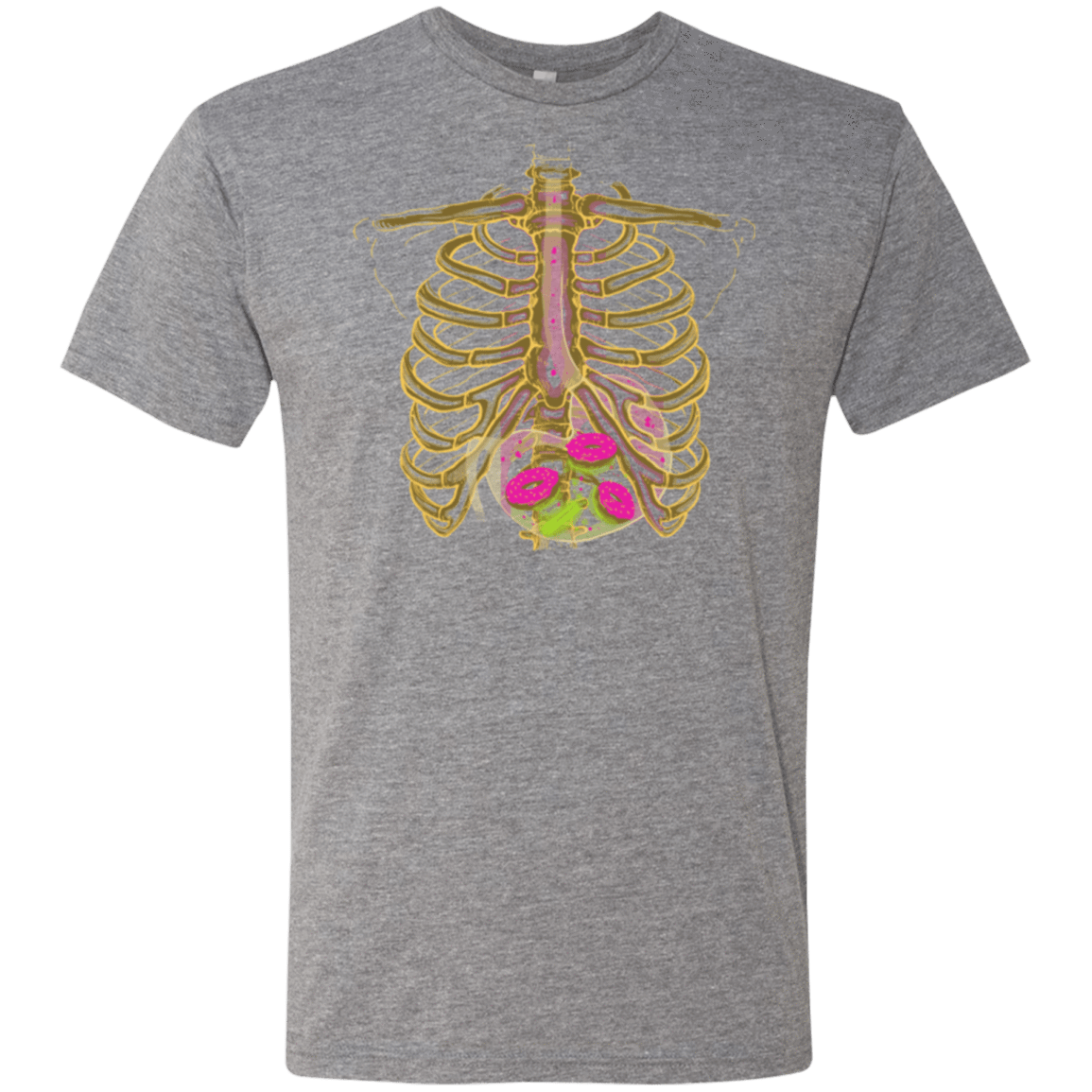 T-Shirts Premium Heather / Small Radioactive Donuts Men's Triblend T-Shirt