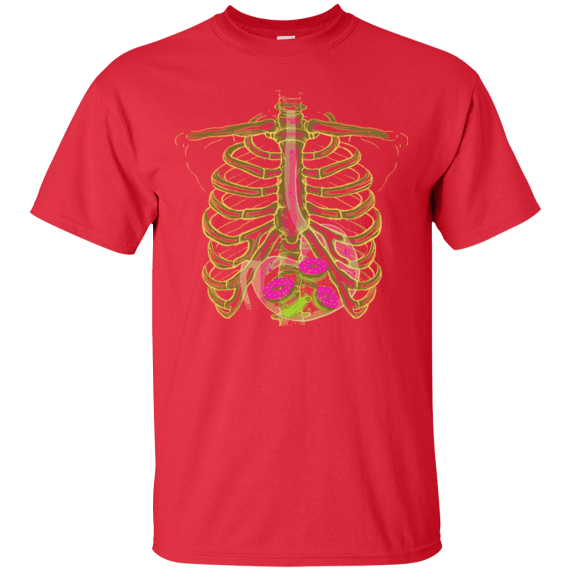T-Shirts Red / Small Radioactive Donuts T-Shirt