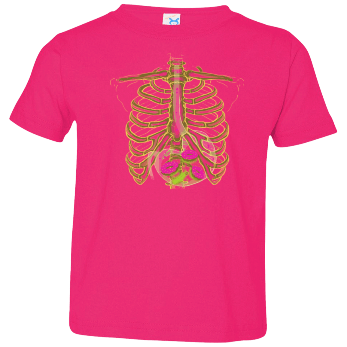 T-Shirts Hot Pink / 2T Radioactive Donuts Toddler Premium T-Shirt