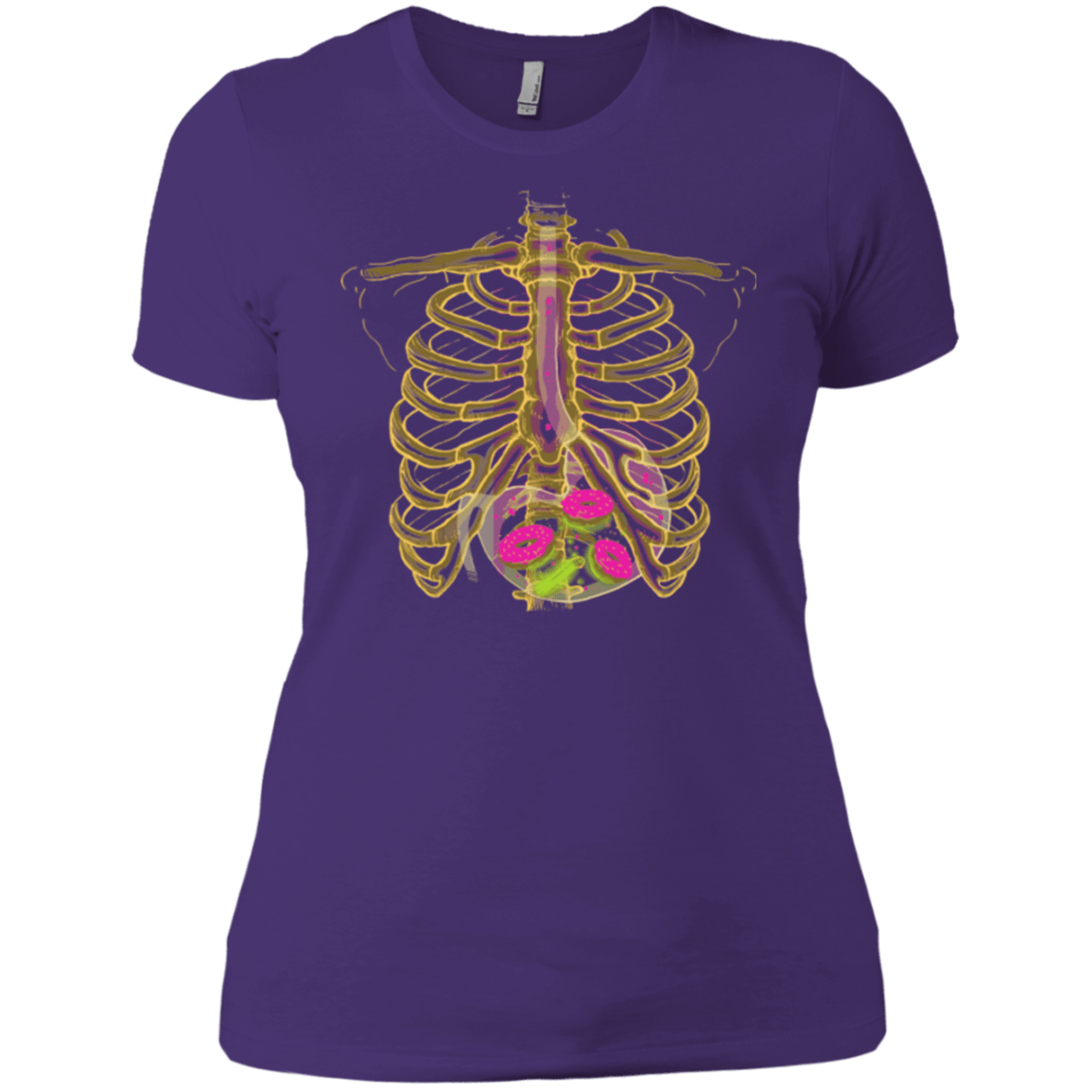 T-Shirts Purple / X-Small Radioactive Donuts Women's Premium T-Shirt