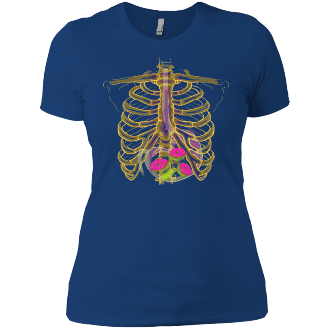 T-Shirts Royal / X-Small Radioactive Donuts Women's Premium T-Shirt