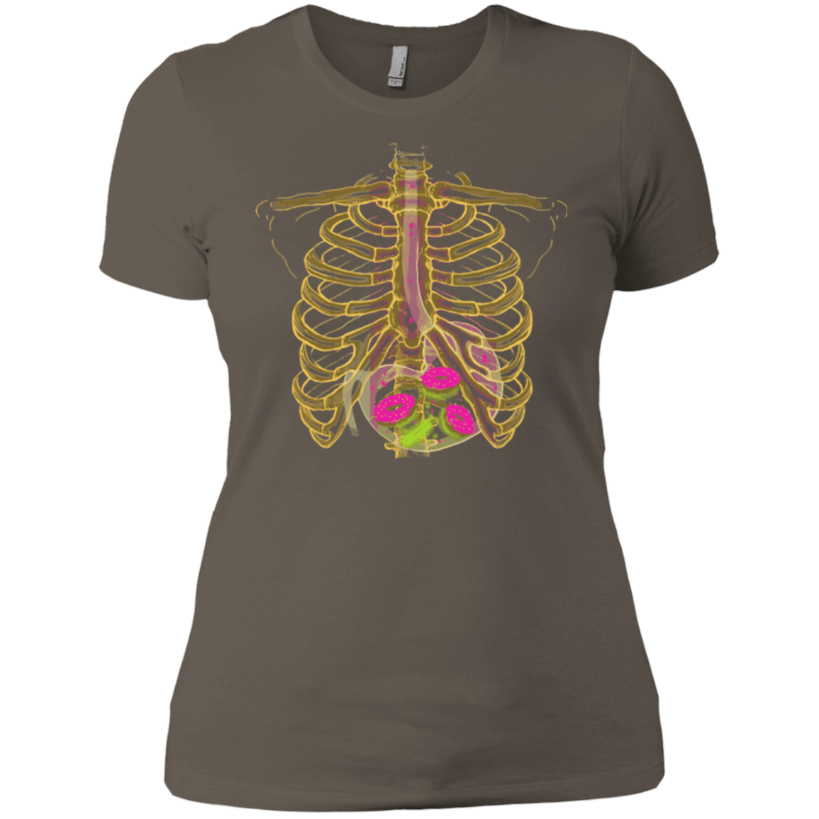 T-Shirts Warm Grey / X-Small Radioactive Donuts Women's Premium T-Shirt