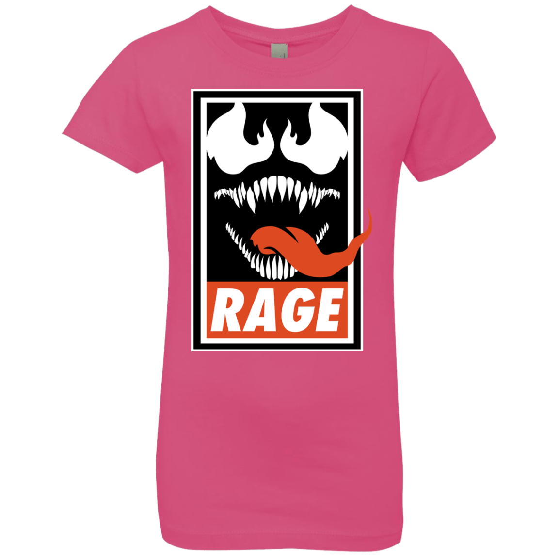 T-Shirts Hot Pink / YXS Rage Girls Premium T-Shirt