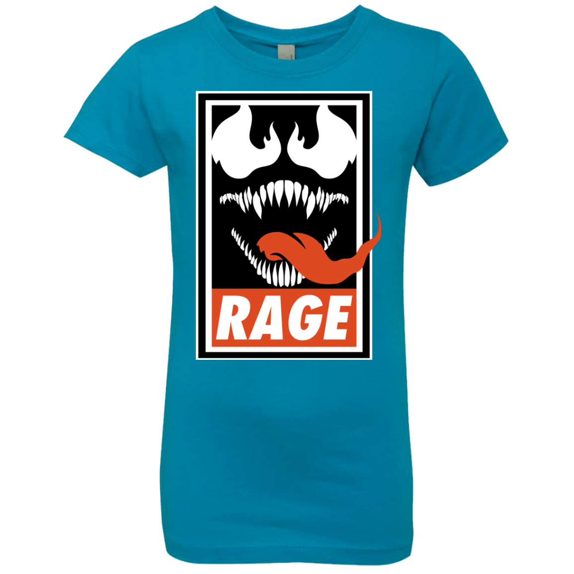 T-Shirts Turquoise / YXS Rage Girls Premium T-Shirt