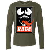 T-Shirts Military Green / Small Rage Men's Premium Long Sleeve