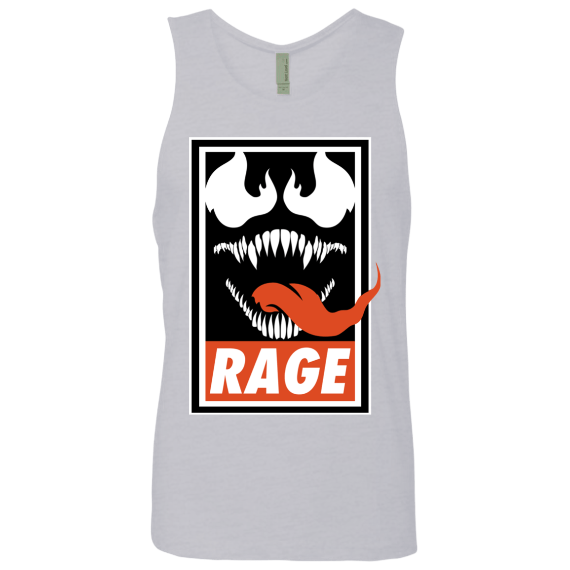 T-Shirts Heather Grey / Small Rage Men's Premium Tank Top