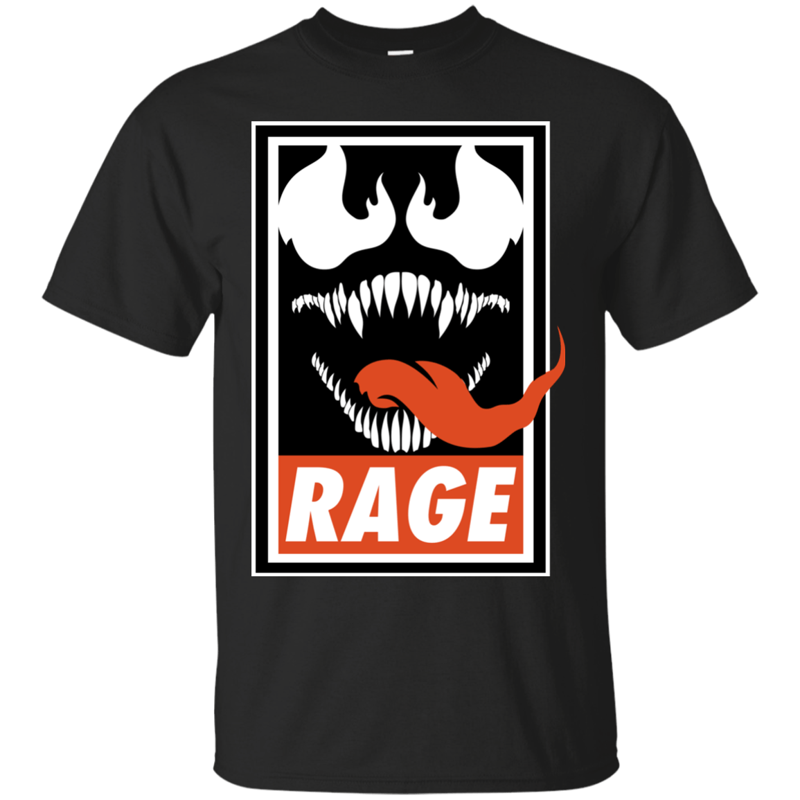 T-Shirts Black / Small Rage T-Shirt