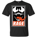 T-Shirts Black / Small Rage T-Shirt