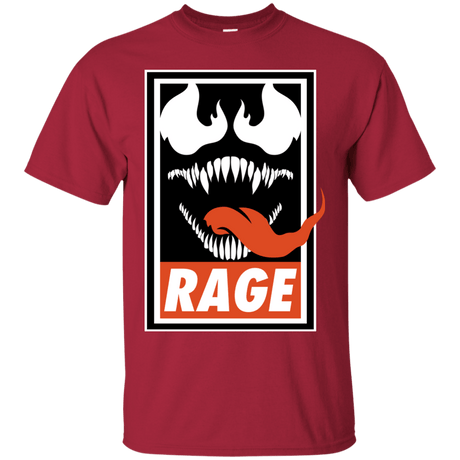 T-Shirts Cardinal / Small Rage T-Shirt