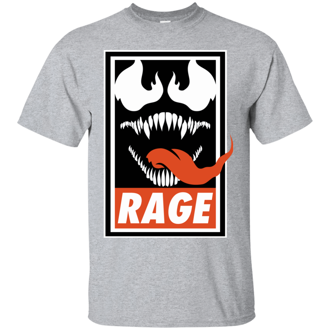 T-Shirts Sport Grey / Small Rage T-Shirt