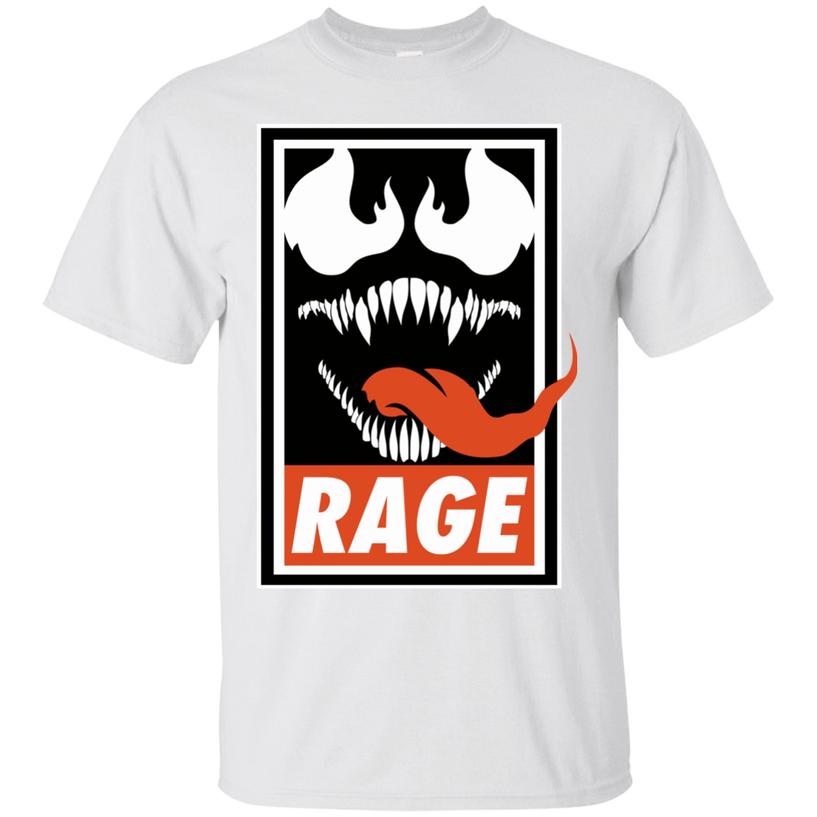 T-Shirts White / Small Rage T-Shirt