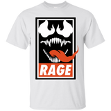 T-Shirts White / Small Rage T-Shirt