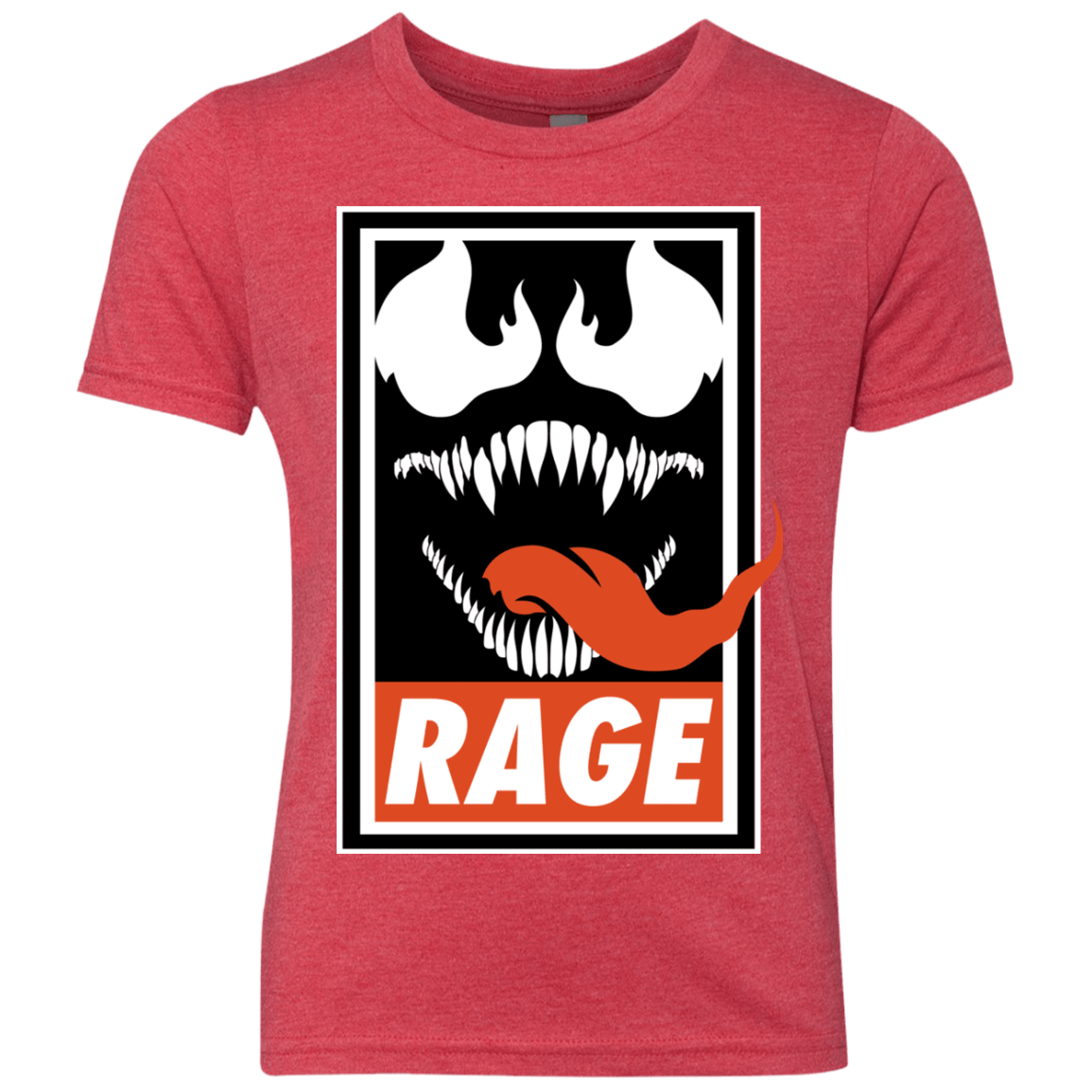 T-Shirts Vintage Red / YXS Rage Youth Triblend T-Shirt