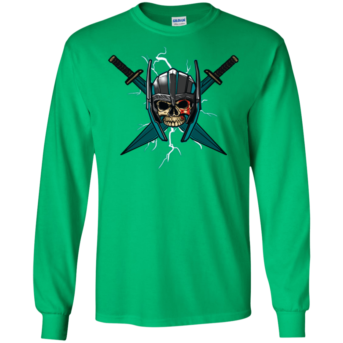 T-Shirts Irish Green / S Ragnarok Men's Long Sleeve T-Shirt